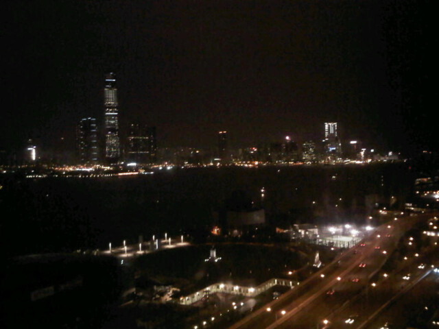 Looking at Kowloon from my apartment