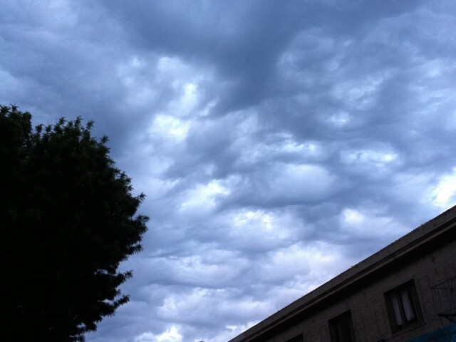 Swirly sky