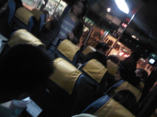 On the bus on the way to TedX Pearl River Women event
