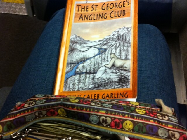 On caltrain to Liu lecture reading book that jason’s friend wrote.