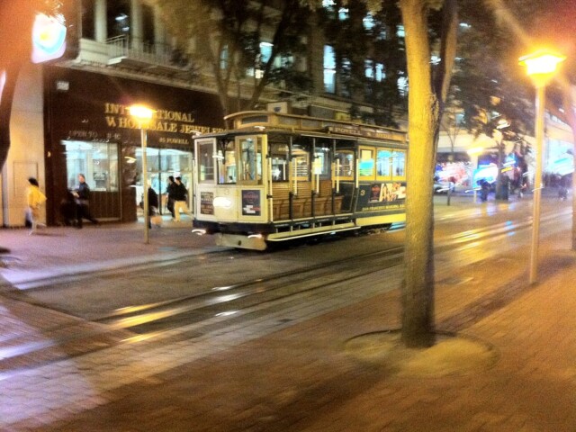 2 times busted on the cable car, don’t think I’ll attempt it anymore…