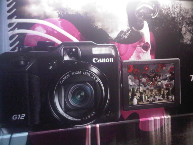 Giant billboard ad for my camera!