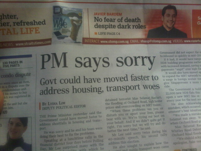 Headlines you never see in an American newspaper.