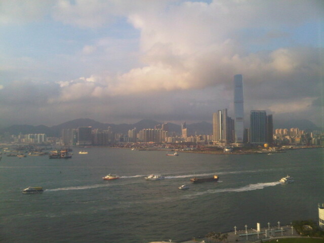 Pretty day in HK