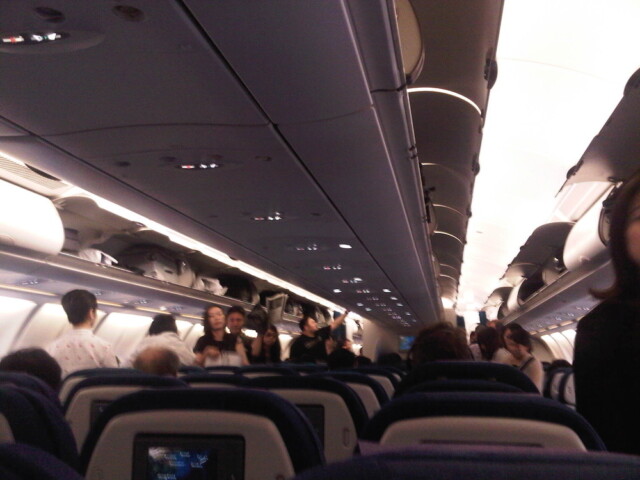 Just boarded my flight from Tokyo back to HK.