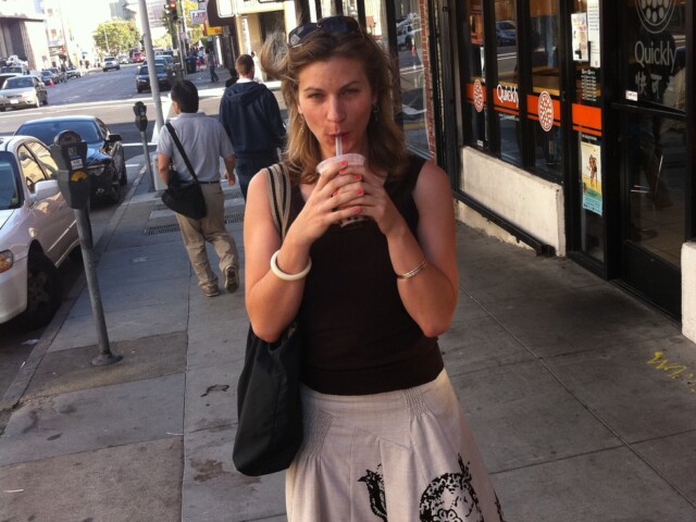 Oops another watermellon bubble tea!