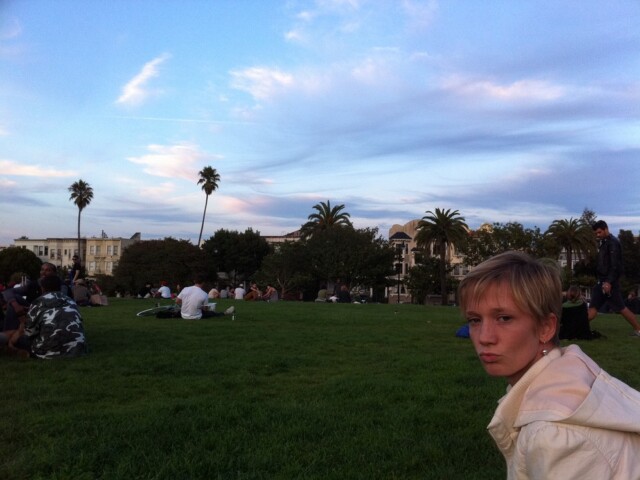 hangin in Dolores park