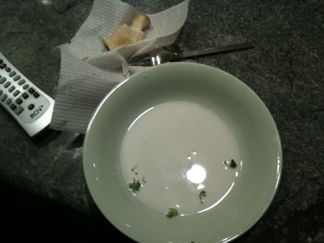 Remnants of my annies and broccoli