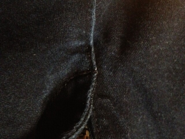 Just sewed up a hole in my crotch