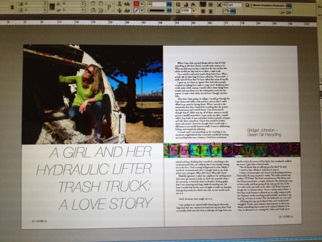 Still working on scree