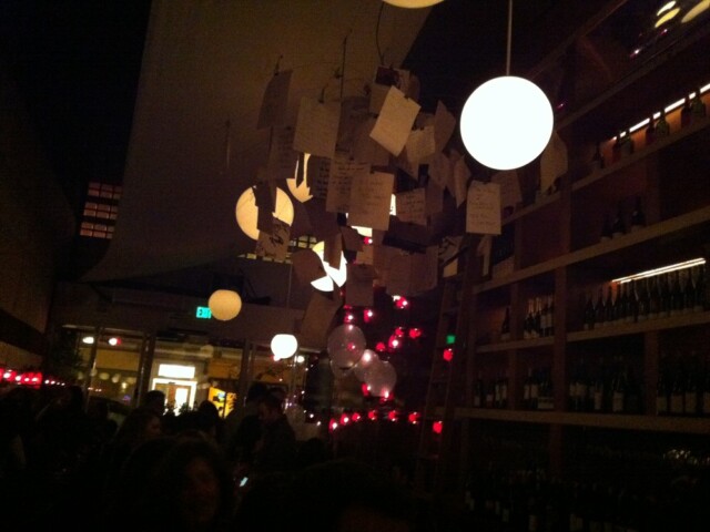 At Amelie with Abby