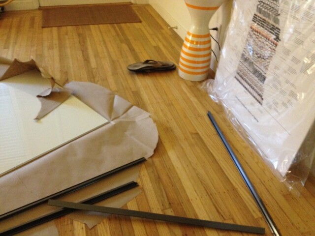 Putting together a picture frame