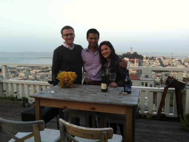 With Mehran and Jane