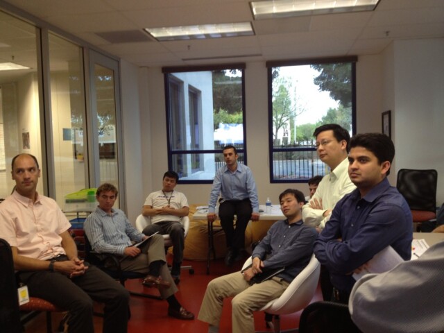 Facilitating a session at maxim