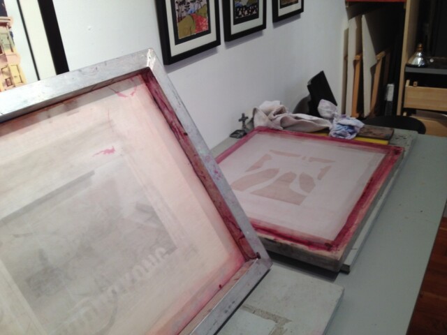 Getting set up with screen printing
