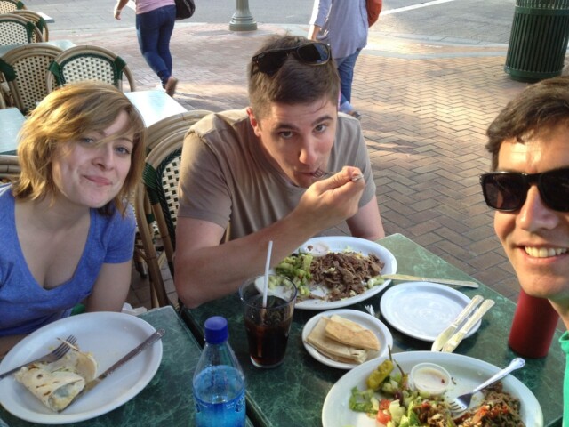 Eatin Mediterranean with Chris and Lindsay