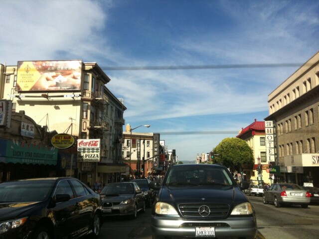 North beach traffic