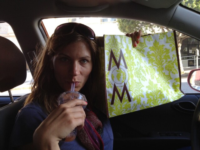 Bubble tea and mom shopping !