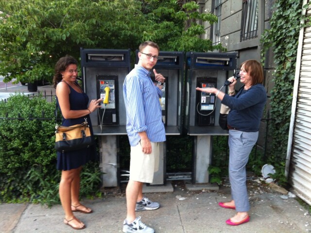We found pay phones near toro