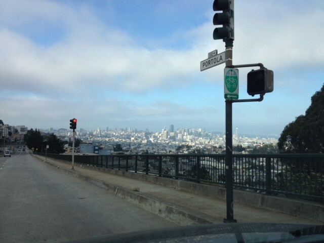 Pretty view of sf