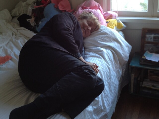 One of many cozy people napping at chez carterhorn
