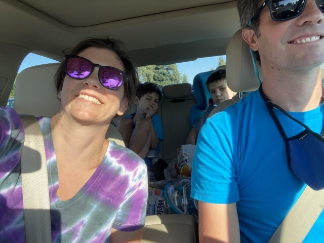 Driving to honeydew
