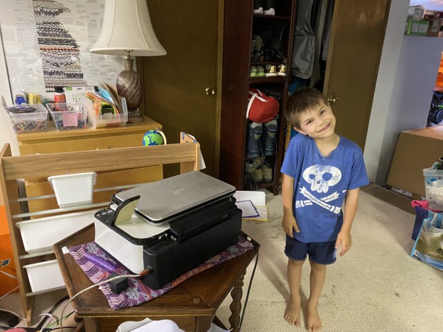 Helping me organize