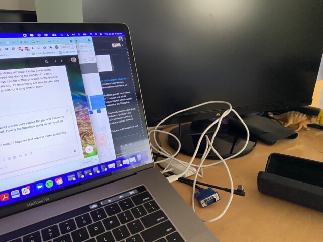 Wrapping up some emails