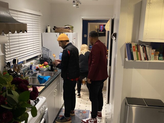 Prepping at Laura’s